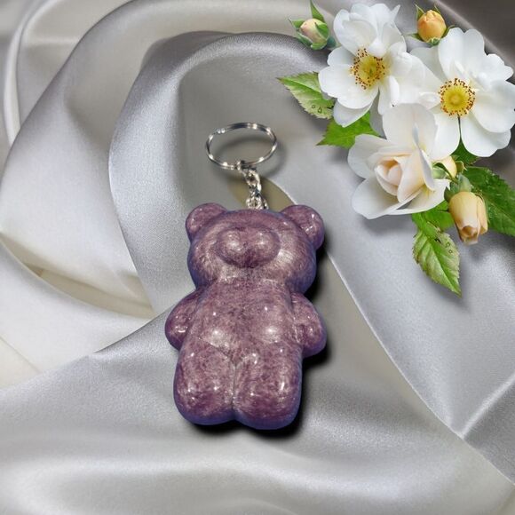 Lavender Gummy Bear Keychain(Z218) - Key & Card Holders/Accessorie - Picture 3 of 6